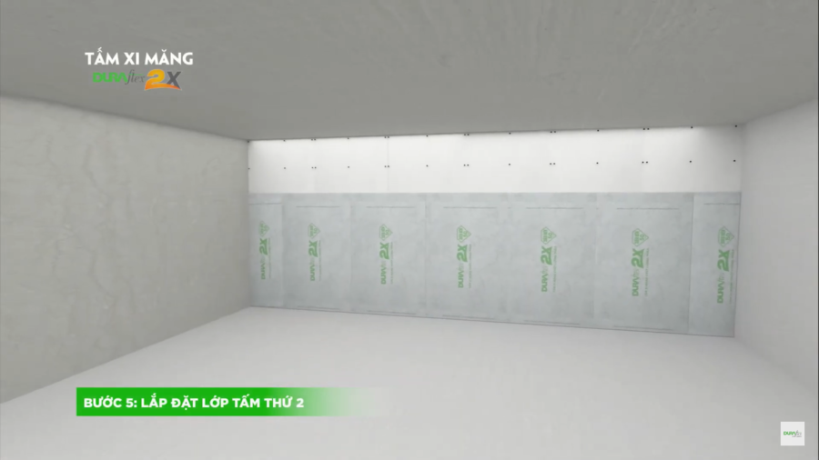 Cách uốn cong tấm Cemboard DURAflex để lắp đặt