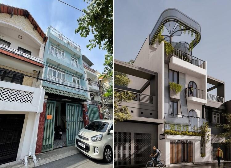 Cải tạo nhà 2 tầng cũ đẹp, tiết kiệm chi phí