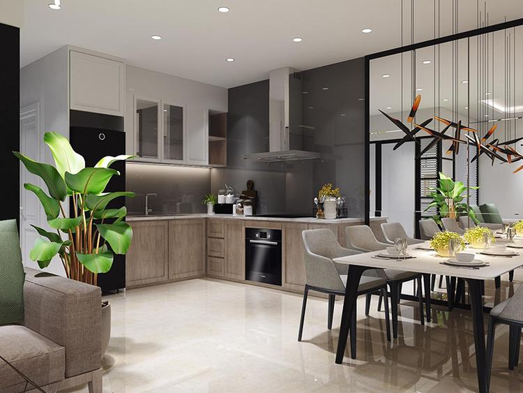 Phương án cải tạo phòng bếp nhà cấp 4